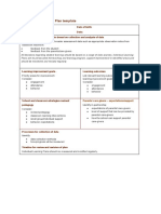 Individual Learning Plan template
