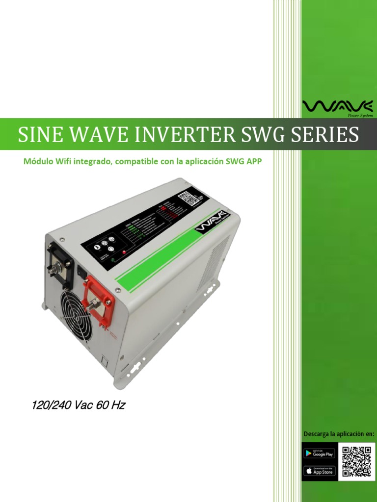 Manual SWG PDF | PDF | Inversor de energia | Diodo emisor de luz