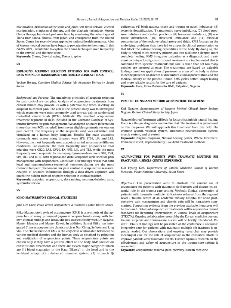 健康・医学 Kiiko Matsumoto's Clinical Strategies Kiiko Matsumoto's Clinical Strategies in the Spirit of