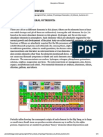 Absorption of Minerals PDF