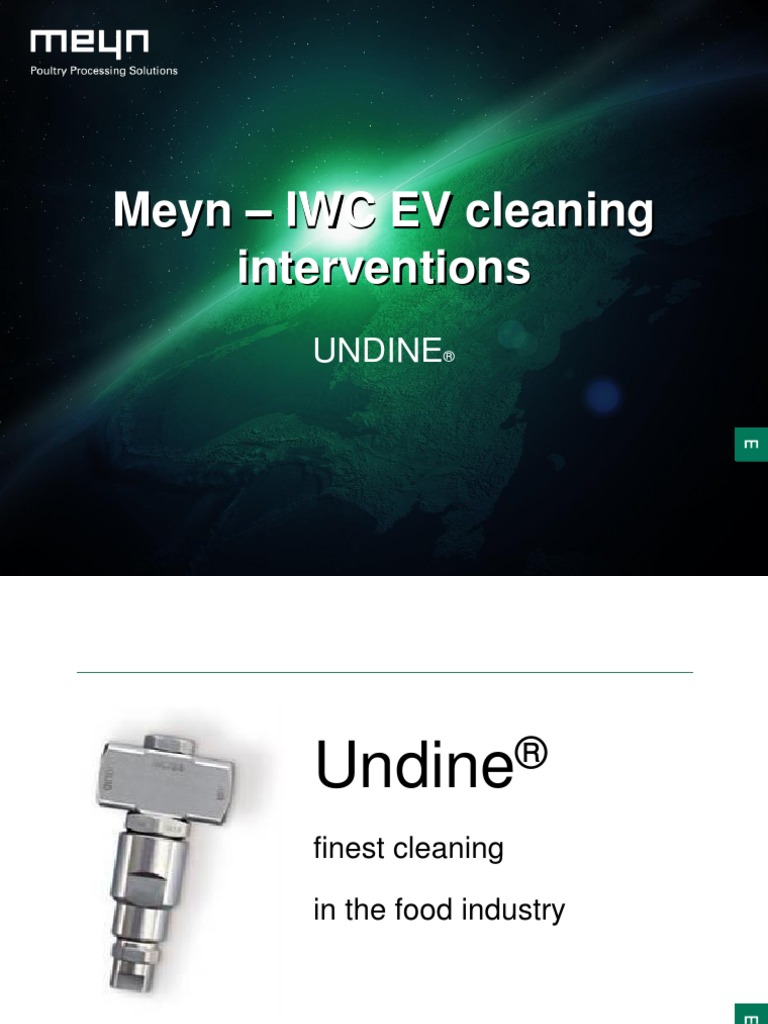 Meyn IWC EV Cleaning Interventions Meynconnect | PDF | Mechanical ...