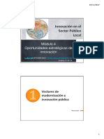Modulo 04 - Oportunidades Estratégicas de Innovación en Las AAPP