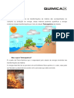 Termoquímica e calor de reações