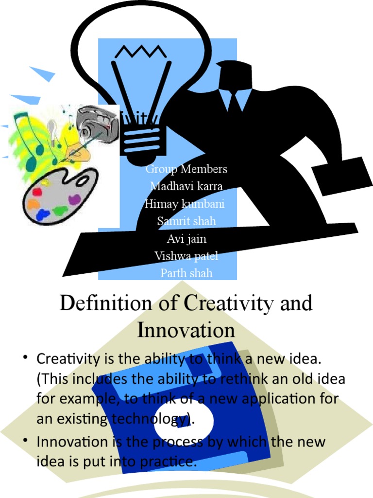 Creativity and Innovation | PDF