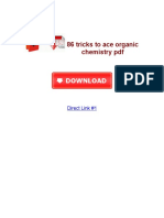 86 Tricks To Ace Organic Chemistry PDF