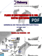 Planes de Contingencia - Sub Sector Electricidad