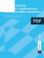 Apostilla y Legalizaciones Para Documentos Electronicos