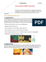 Laboratory Procedures For RPDs