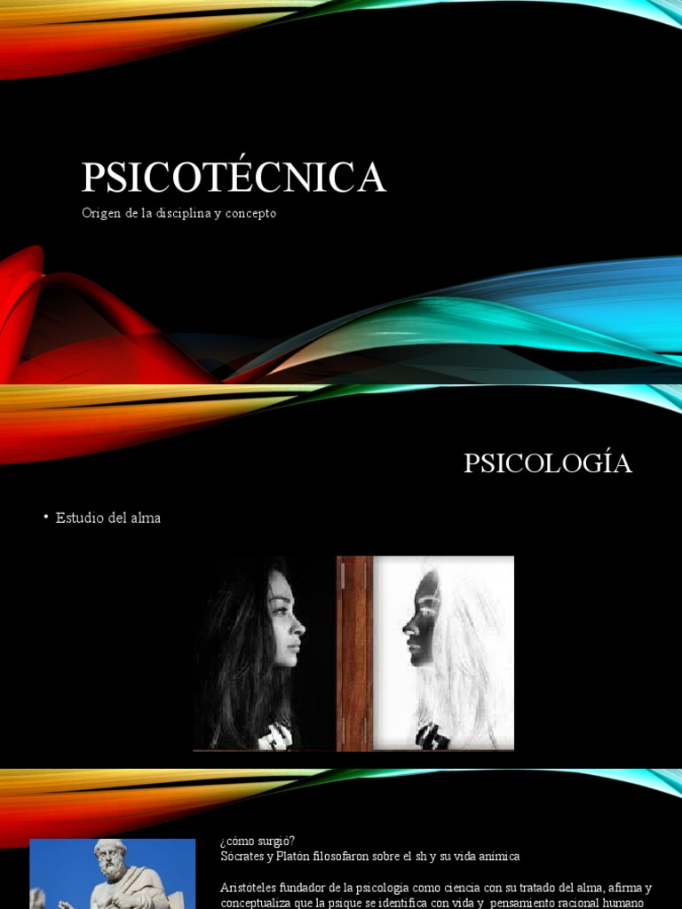 Psicotécnica Concepto y Origenes 2 | PDF | Psicología experimental ...