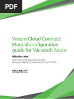 Veeam Cloud Connect: Manual Configuration Guide For Microsoft Azure