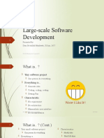 Large-Scale Software Development Principles
