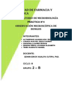 FACULTAD DE FARMACIA Y BIOQUIMICA Microbiologia