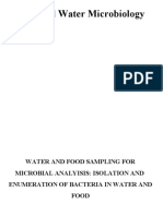 Isolation and Enumeration of Bacteria in Water and Food