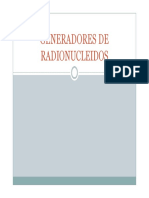 GENERADORES DE RADIONUCLEÍDOS