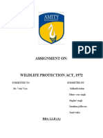 Wildlife Protection Act