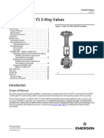 Fisher YD and YS 3 Way Valves: Scope of Manual