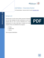 Financial Ratios - Insurance Sector: Background