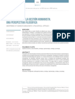 Fundamentos para La Gestión Humanista PDF