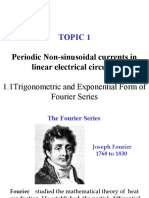 Trig. & Expon. Form of Fourier Series-1