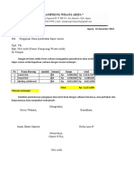 Format Pengajuan Dapur Umum