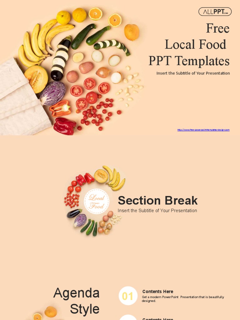 free-local-food-ppt-templates-insert-the-subtitle-of-your-presentation