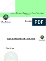 APU CSLLT - 7 - Services