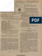 Monitorul Oficial Al României, Nr. 279, 19 Decembrie 1924