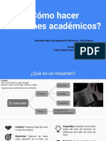 Cómo hacer resúmenes académicos