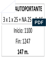 Cable Autoportante