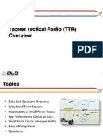 Tacnet Tactical Radio (TTR)