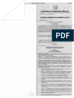 Acuerdo Gub 26-2014 LEY ORGANICA MINFIN PDF