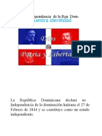 La Independencia de La Repblica Dominicana
