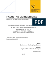 Gestión Almacén Incrementa Rentabilidad Distribuidora San José