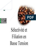 Selectivite Et Filiation en Basse Tension PDF