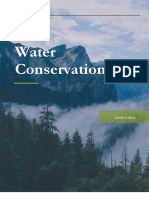 Water Conservation: Anish Dalmia