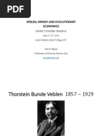 Veblen, Minsky and Evolutionary Economics