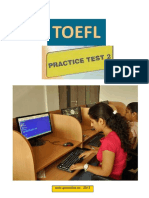 Toefl Practice Test 2 PDF