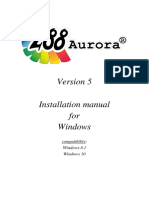 Installation Manual For Windows