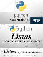 Python5 Listas