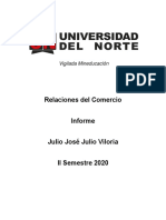 Reporte R. Comercio - JULIO JULIO
