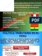 Poltica Tributaria Peru - Chile - Bolivia