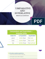 Comparative and Superlative