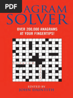 Anagram Solver - Over 200,000 Anagrams at Your Fingertips PDF