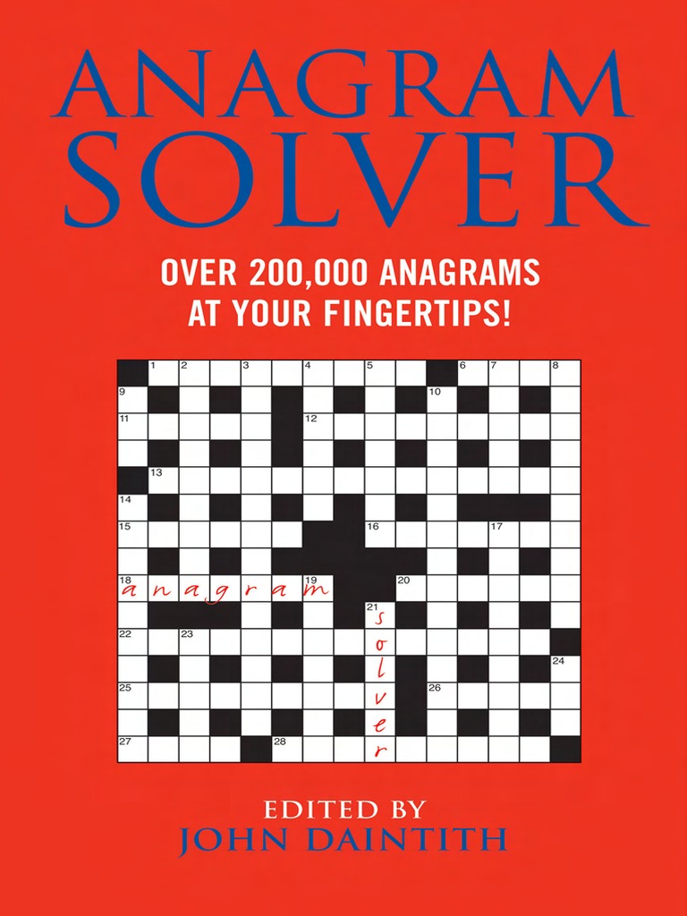 Anagram Solver picture photo