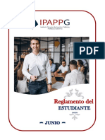 Reglamento Del Estudiante - Ipappg - Junio - 2020