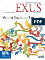 Shifting Regulatory Landscape: Clinical Medicine
