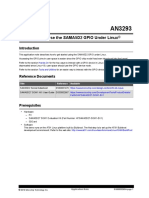 AN - 3293 How To Use SAMA5D2 GPIO Under Linux 00003293a PDF