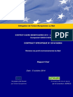 UE - Profil Environnemental Du Mali PDF