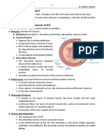 Microscopic Features of the Digestive System