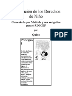 Declaración de Los Derechos Del Niño